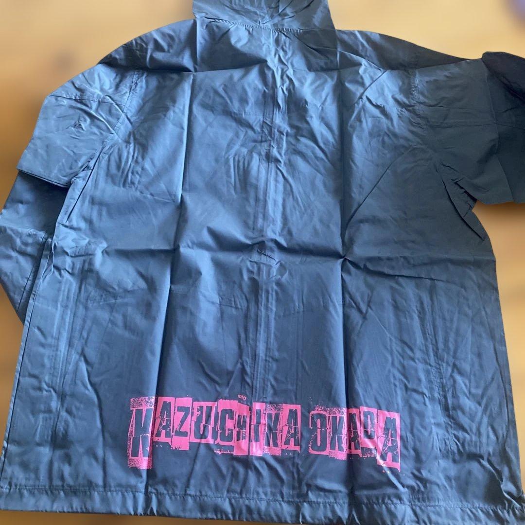 新品⭐︎レインメーカー‼️オカダカズチカ‼️ナイロンブレーカー 帽子 XL プロレス