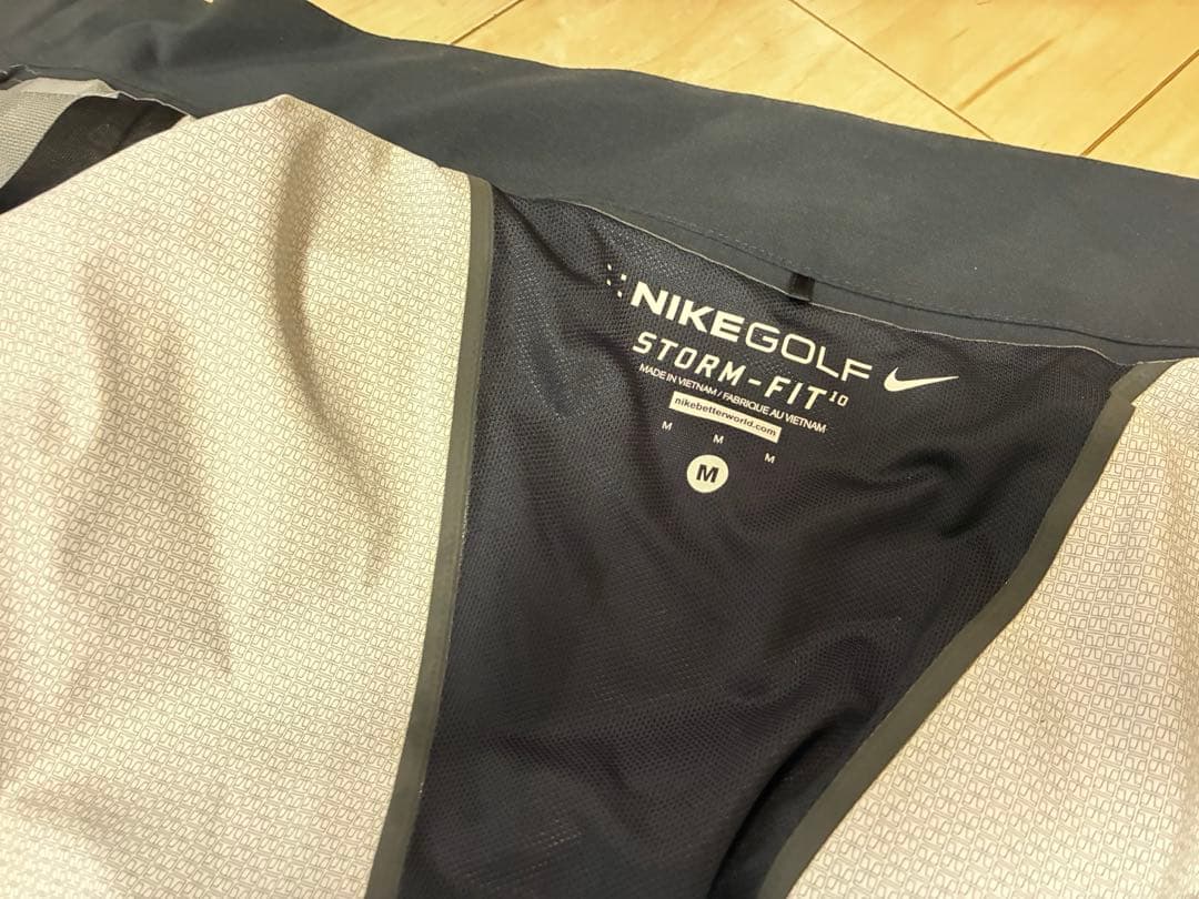 Nike ゴルフジャケット Storm-Fit M ブラック/イエロー