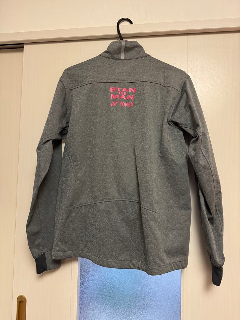 YONEX STAN THE MAN ウォームアップ上下JP L グレー