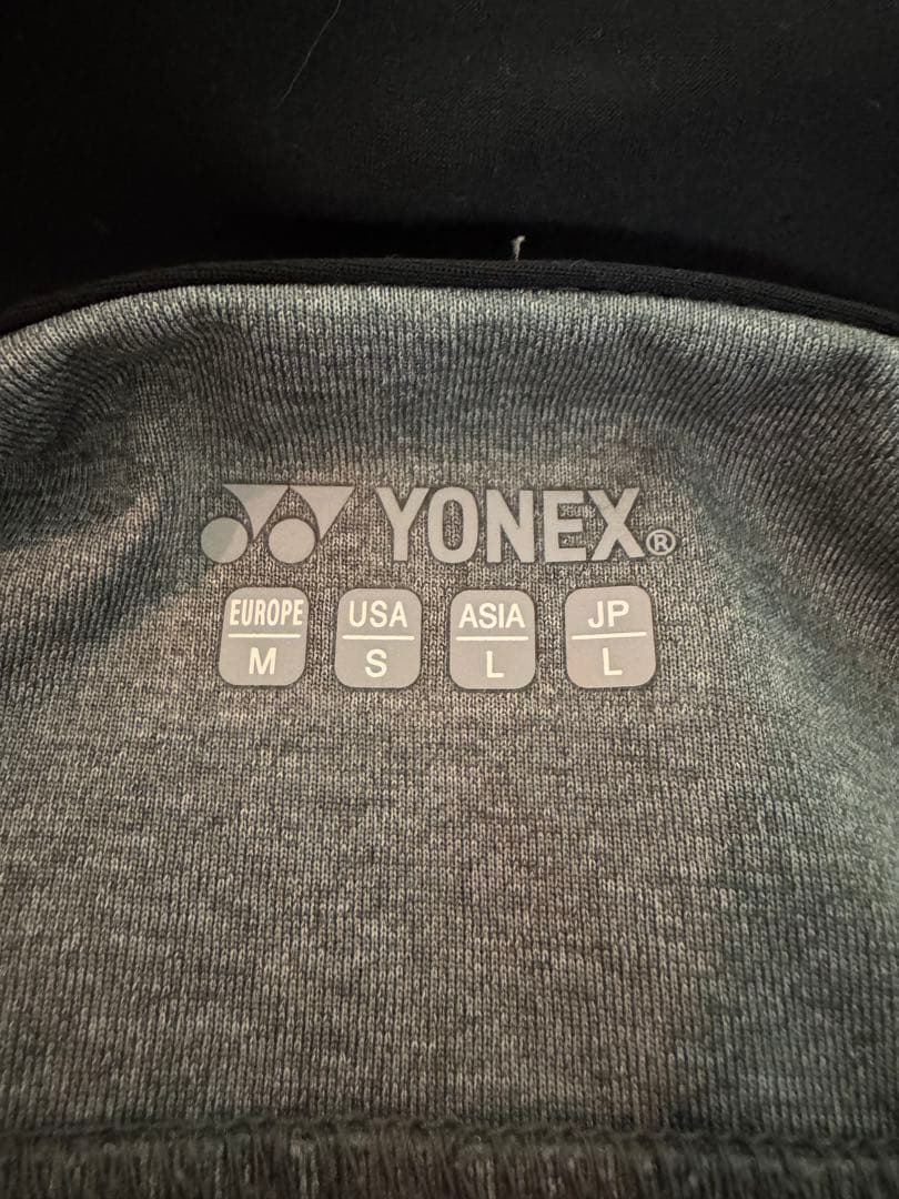 YONEX STAN THE MAN ウォームアップ上下JP L グレー