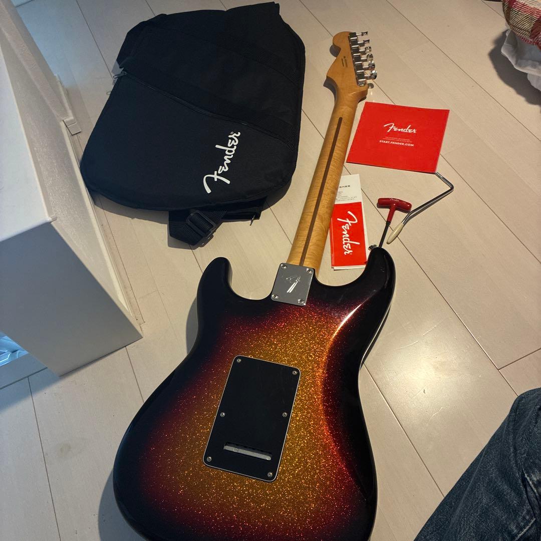 Fender Stratocaster sparkleサンバースト　虎杢