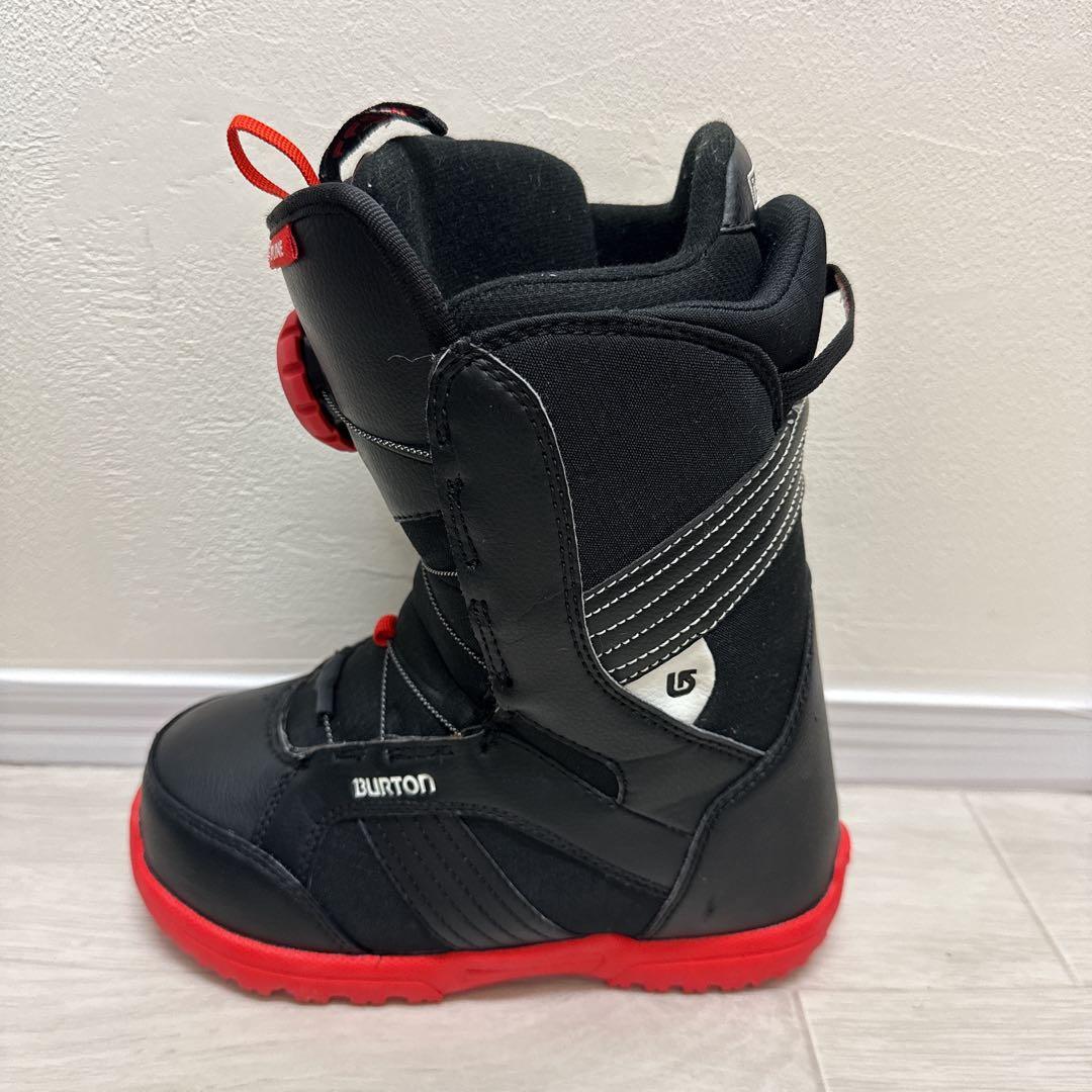 【バートン】スノーボードブーツ 子供用　22センチ　Zipline BOA 黒