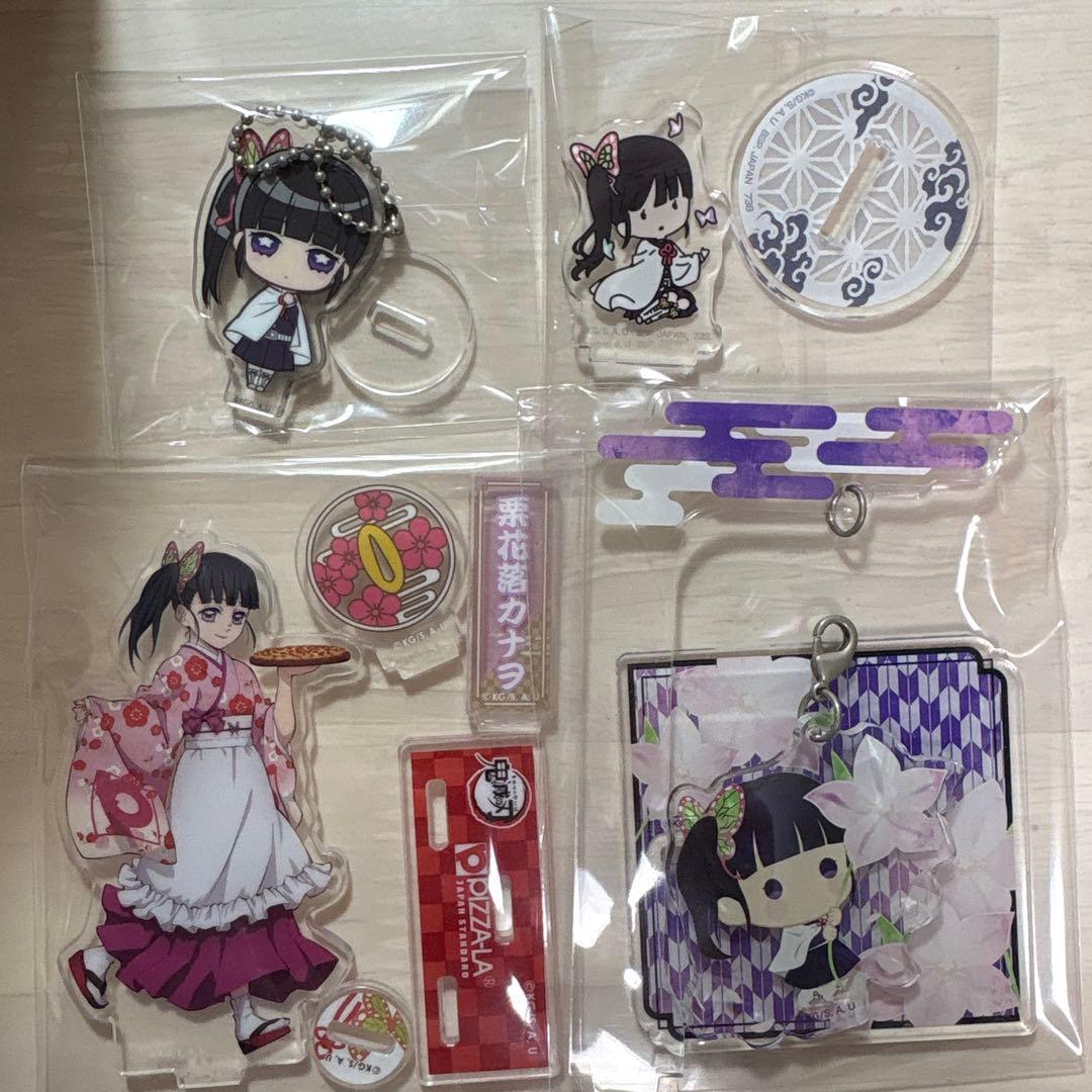 鬼滅の刃 栗花落カナヲ 玄弥 まとめ売り ステッカー アクスタ 缶バッジ