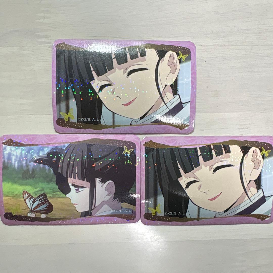 鬼滅の刃 栗花落カナヲ 玄弥 まとめ売り ステッカー アクスタ 缶バッジ