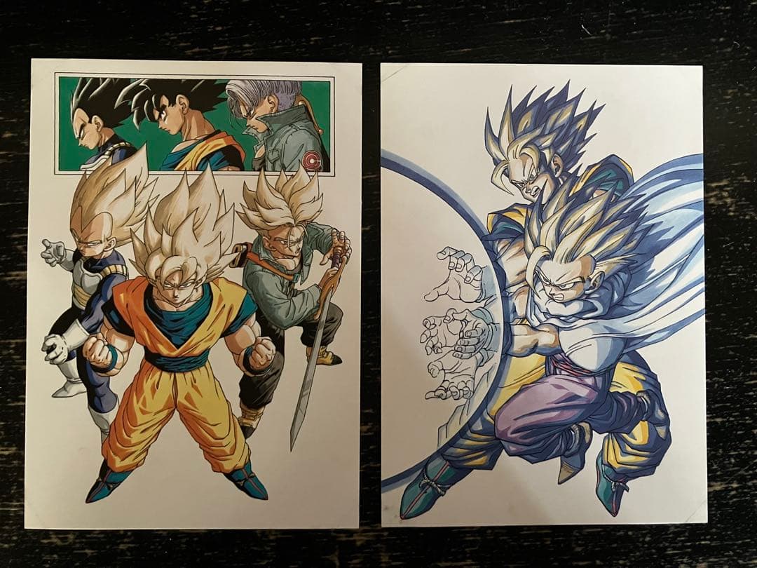 鳥山明の世界　ドラゴンボール ポストカード 6枚セット