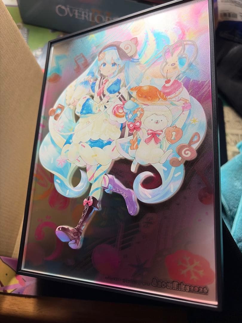  MIKU 2026 スタンド式パブミラー A5 新品　KEI