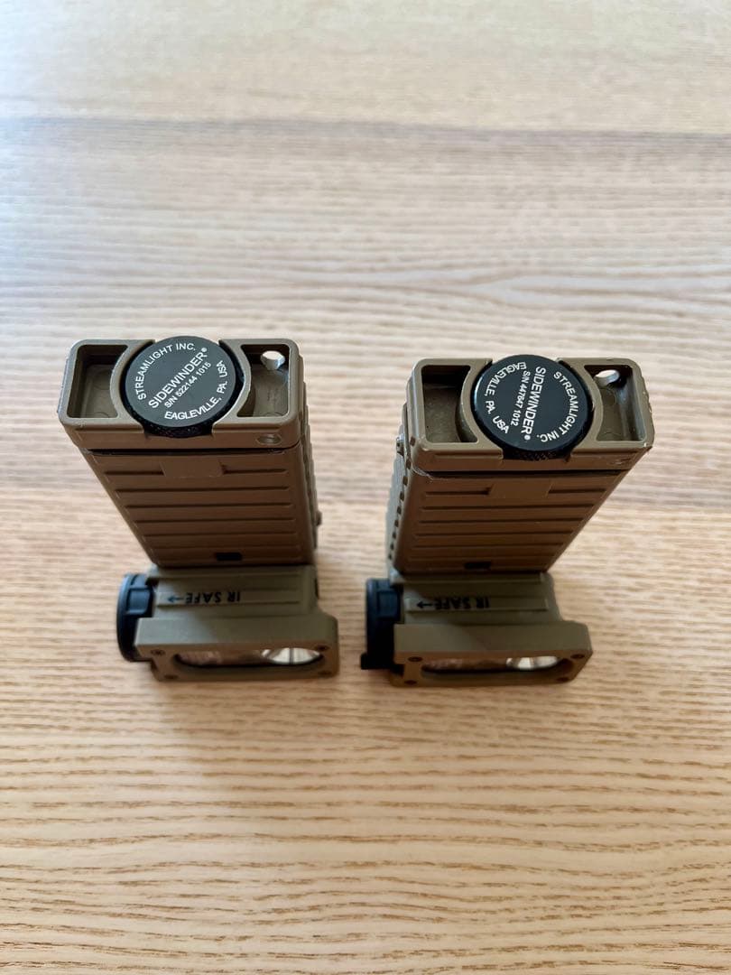米軍放出 新型STREAMLIGHT LED 懐中電灯 ミリタリー 2台セット