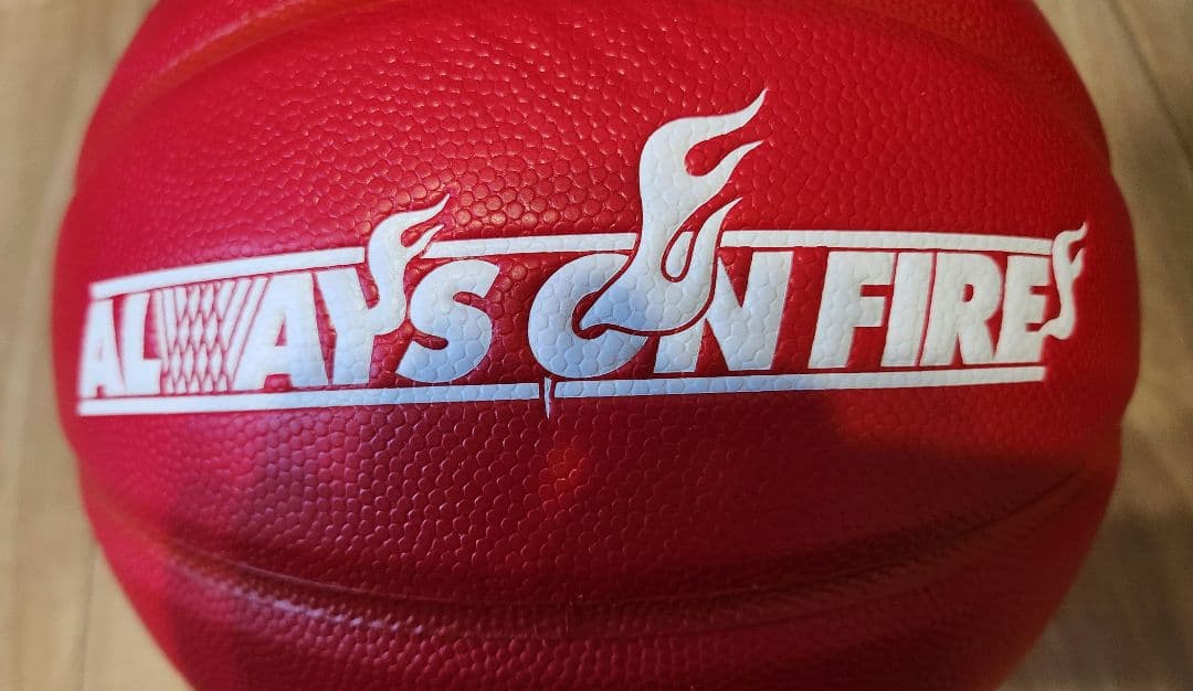 TACHIKARA ALWAYS ON FIRES 赤バスケットボール