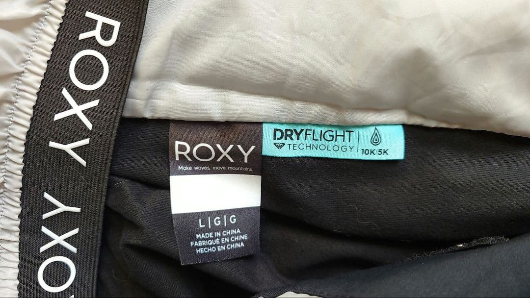 【大きめ】ROXY スノーボードパンツ ブラック