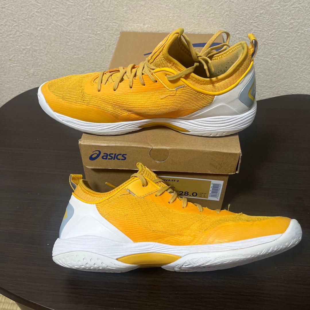 シューズ(男性用) asics GLIDE NOVA FF2 TIGER YELLOW 28cm