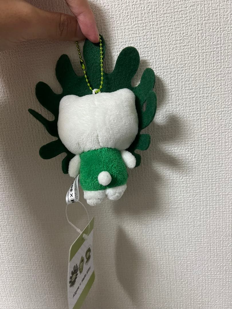 万博日本館限定藻類キティ ぬいぐるみホルダー2個セット