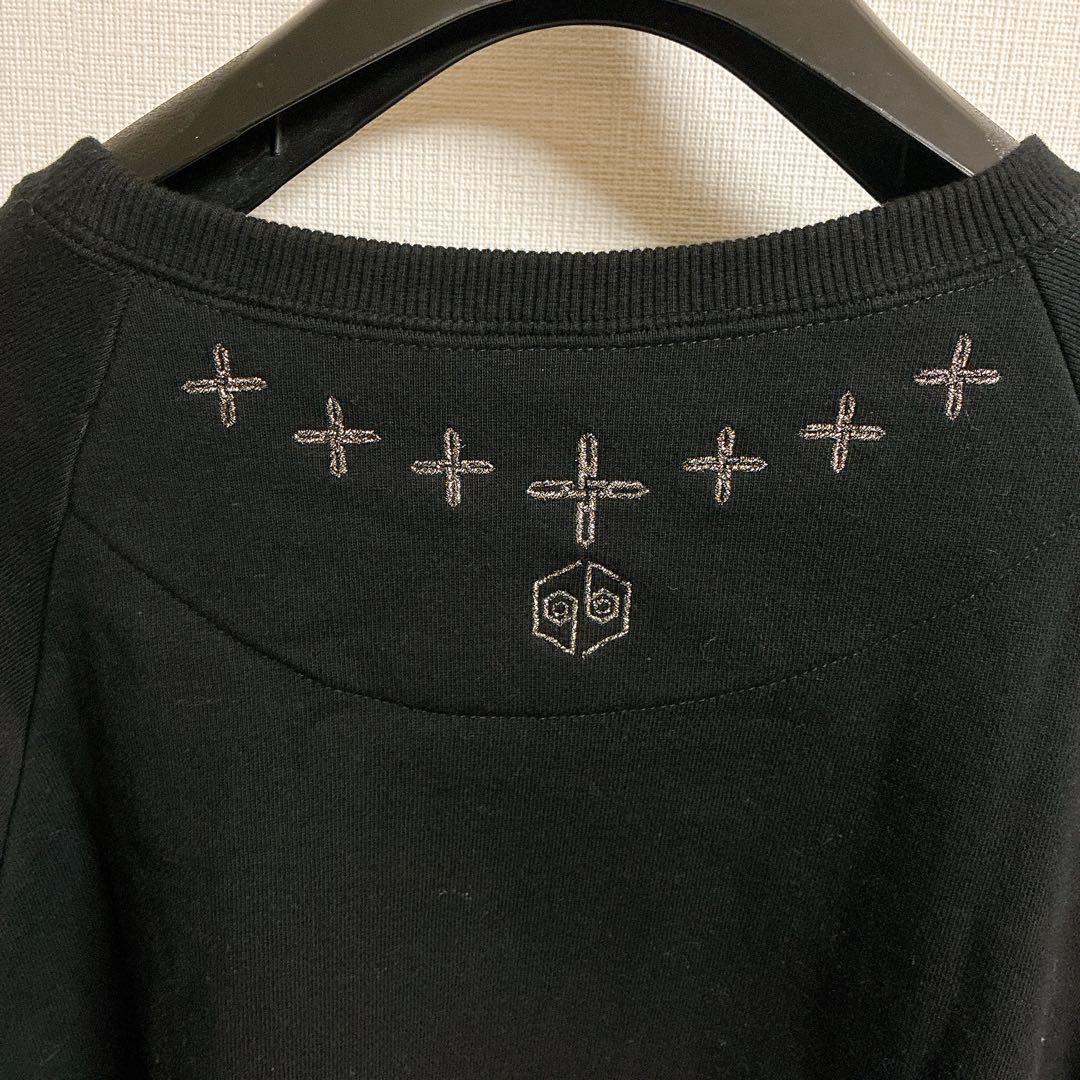 女王蜂　聖戦　スウェット　トレーナー　オーバーサイズ ロゴ刺繍　アヴちゃん