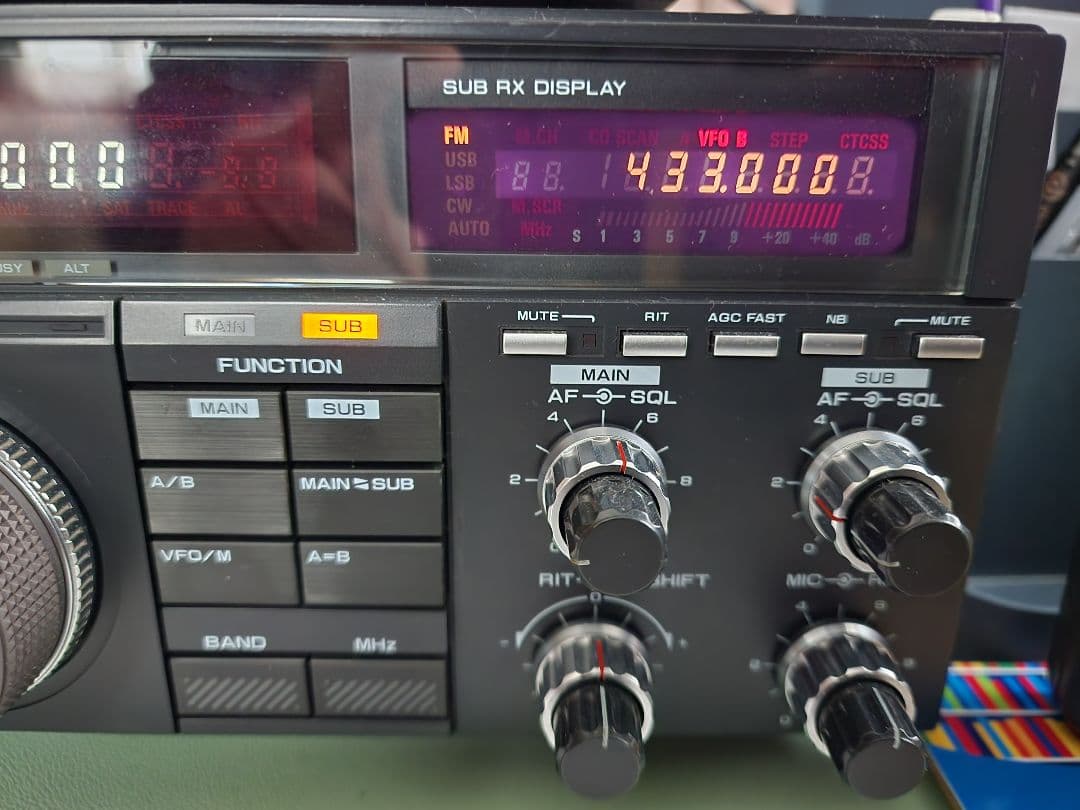 中古美品 ケンウッド製 TS-790S トランシーバー　JARL保証番号取得品