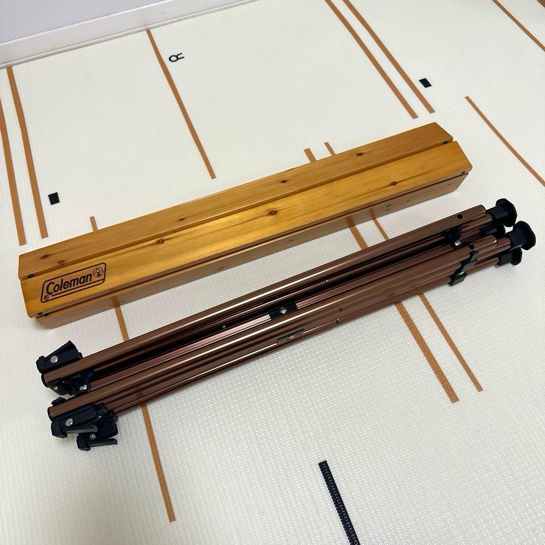 Colemanナチュラルウッドロールテーブル２段階 2000026803