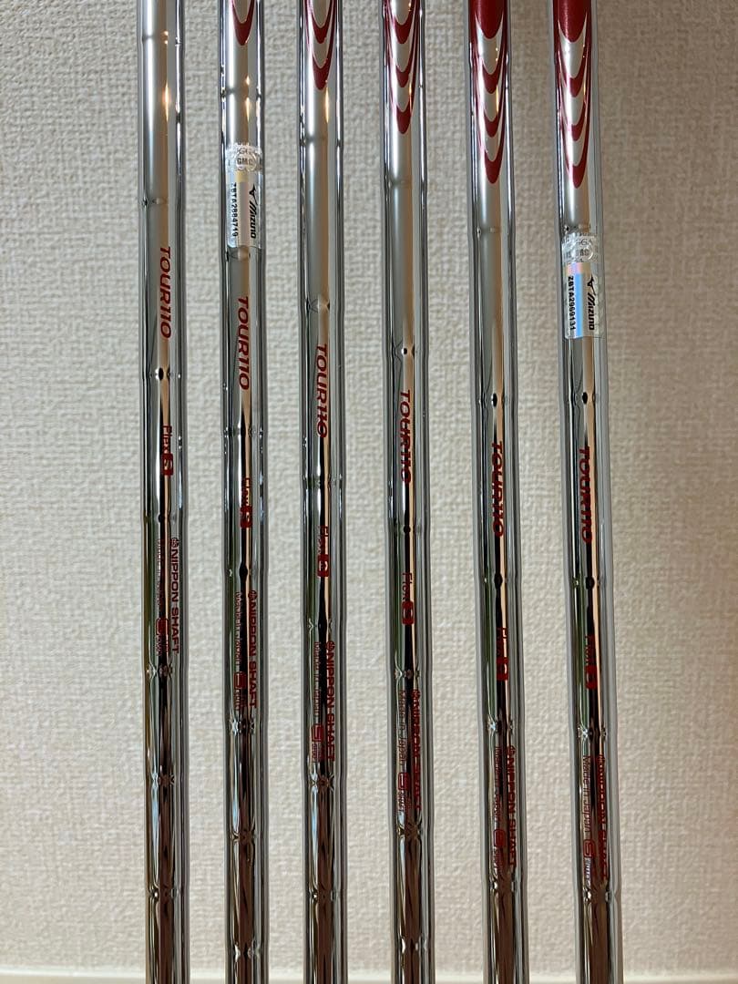 【コース未使用】ミズノプロ M-13アイアン(6〜P•GW) モーダス110S