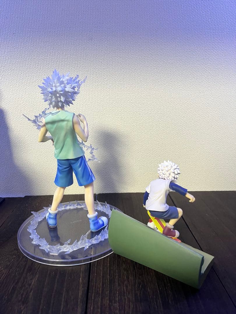 HUNTER×HUNTER D賞キルア(1番くじ)＋スケボーキルア(プライズ)