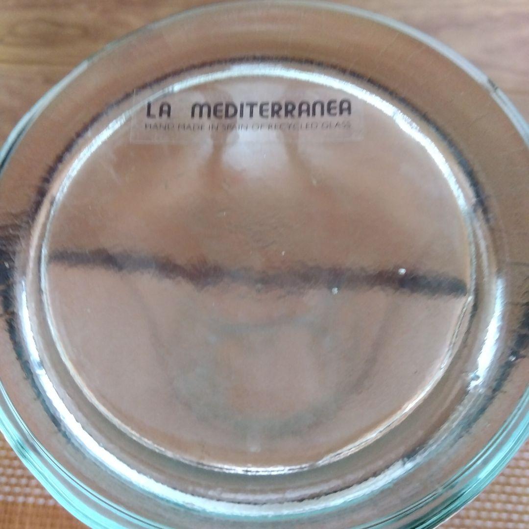 La Mediterranea 　花瓶　ステンドグラスフラワー付き