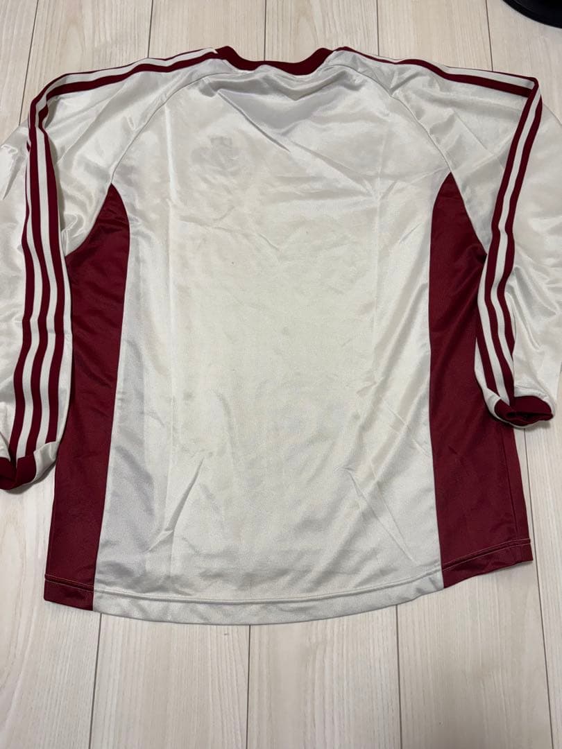 早稲田大学 サッカー 選手用練習着 アディダス 支給品 中古 ユニフォーム