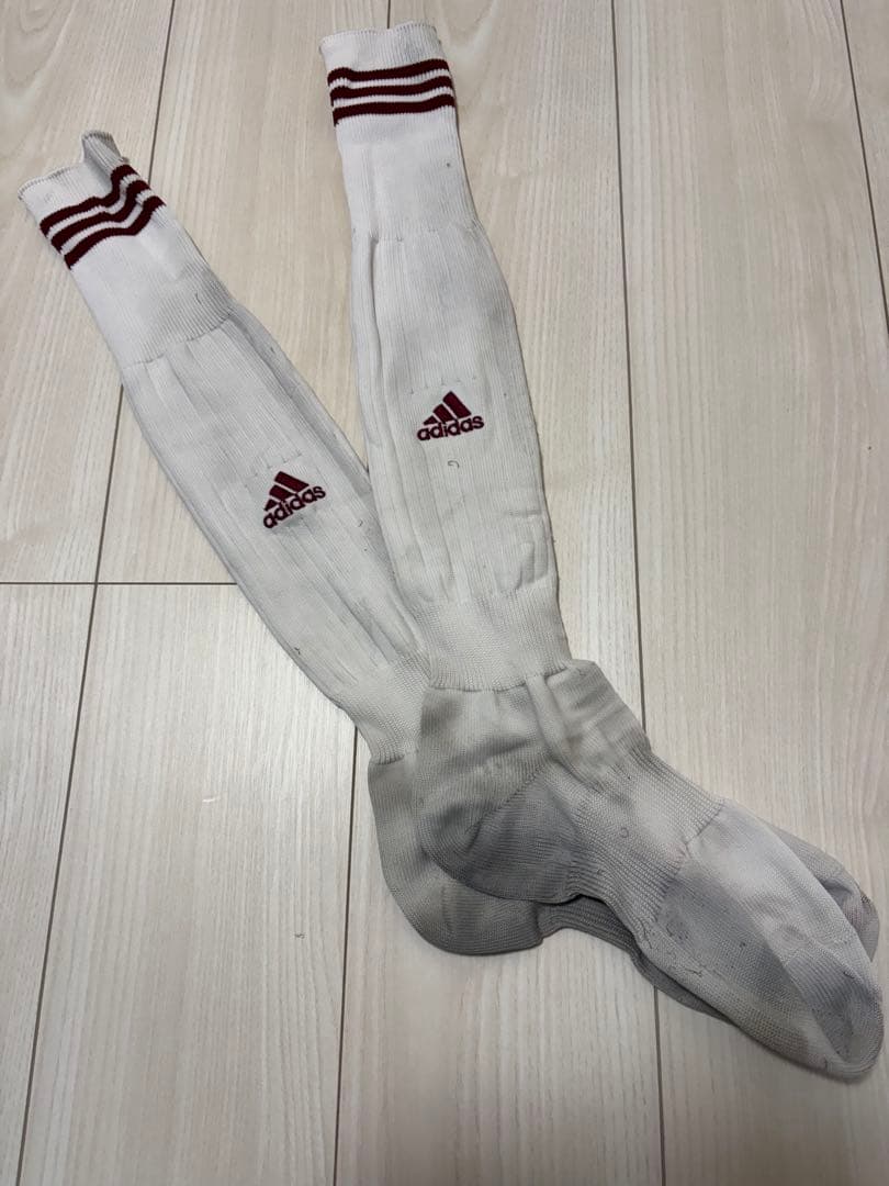 早稲田大学 サッカー 選手用練習着 アディダス 支給品 中古 ユニフォーム