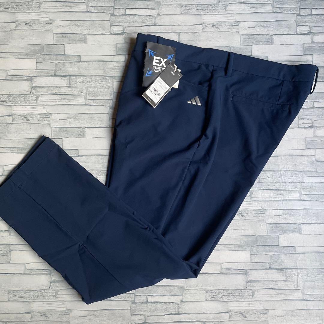 【未使用】adidas アディダス ゴルフパンツKTN28/W100/ネイビー系