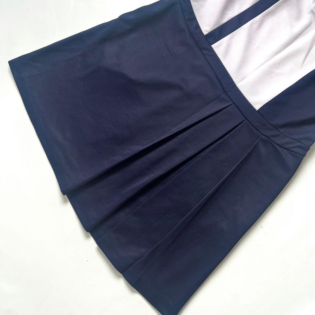 LANVIN SPORT ランバンスポール　フリルワンピース　半袖シャツ　ゴルフ