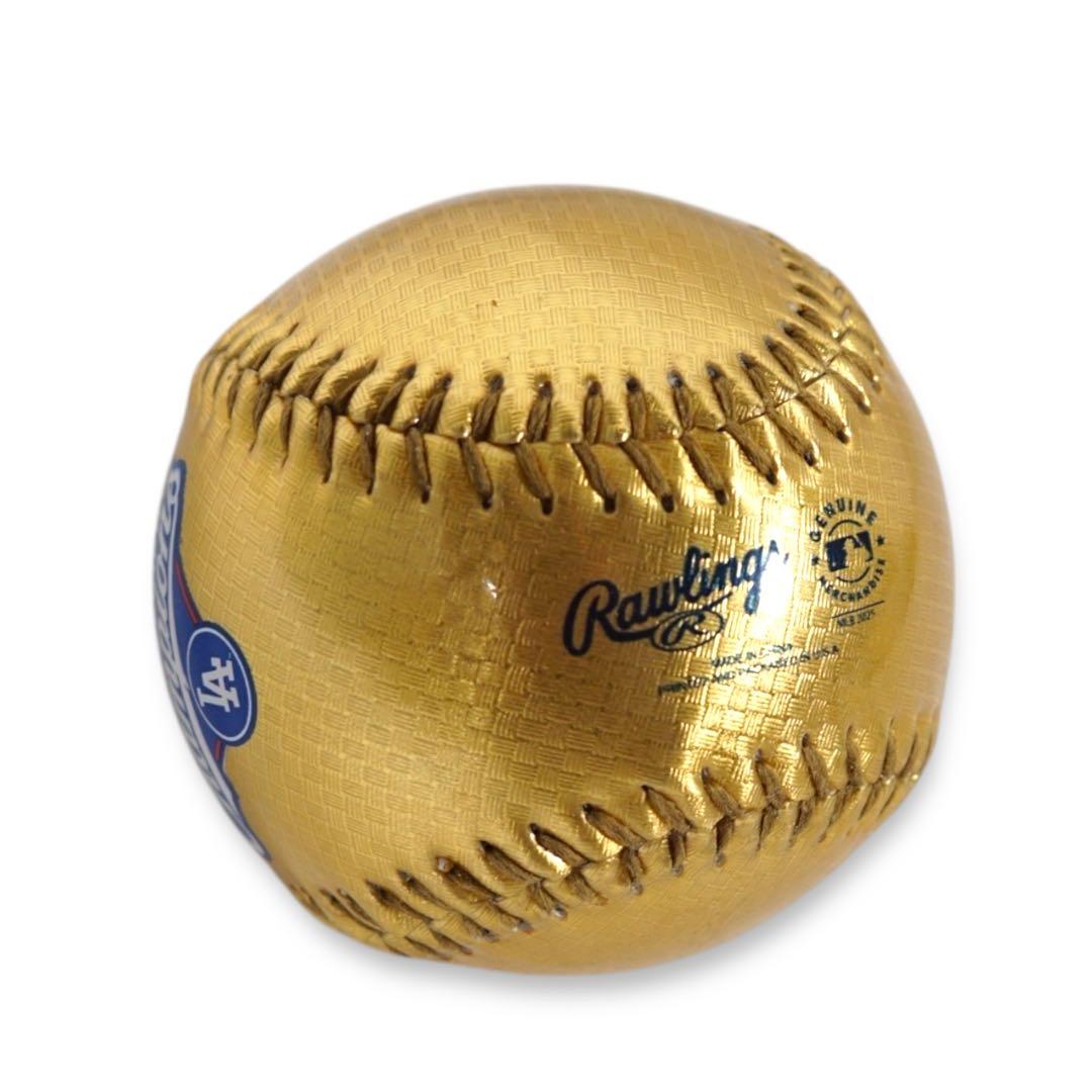 ロサンゼルスドジャース　ワールドシリーズ　チャンピオン　ゴールドボール　大谷翔平