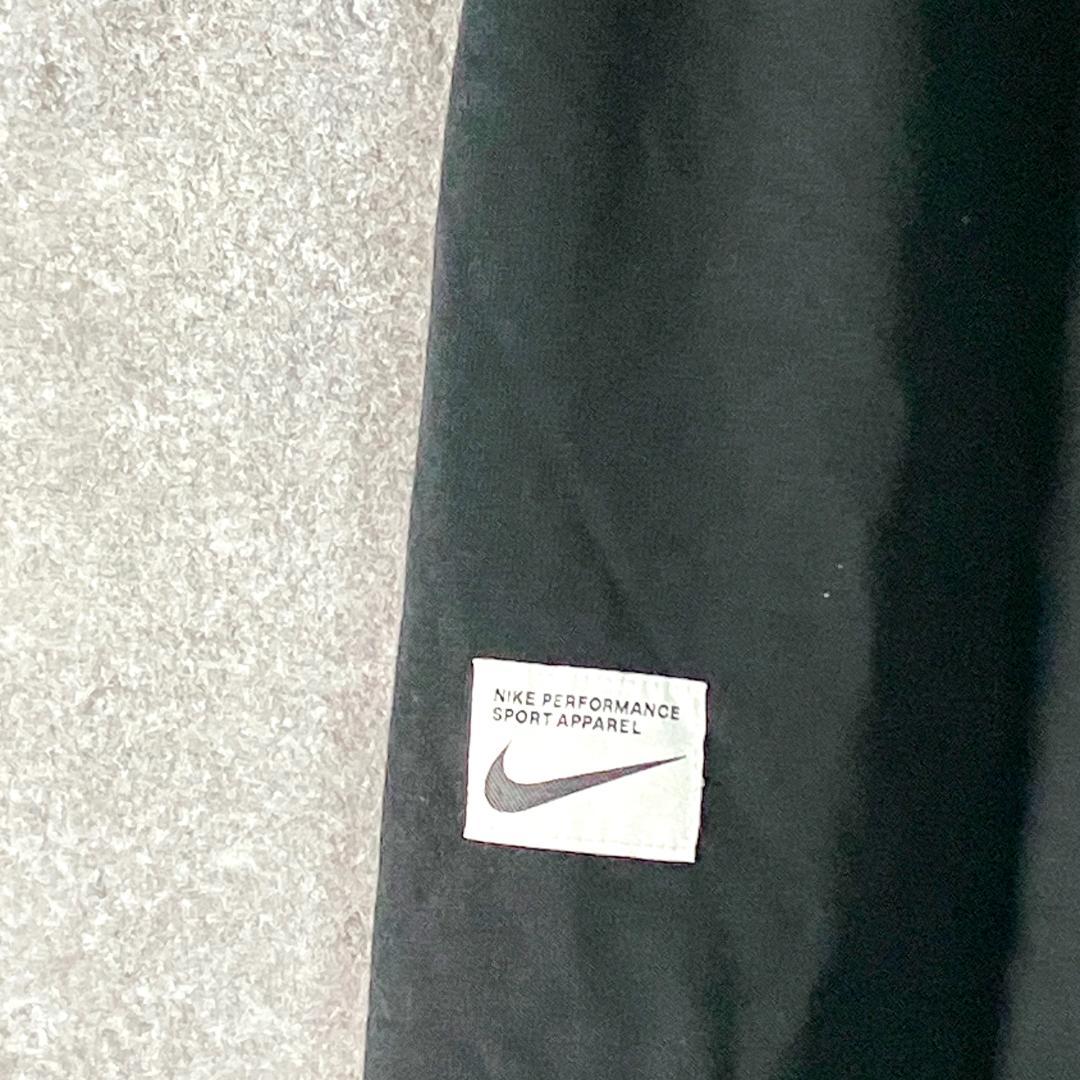 NIKE　スウェット　ジャージ　ブラック　ロゴ　ワッペン　コットン　ポリエステル
