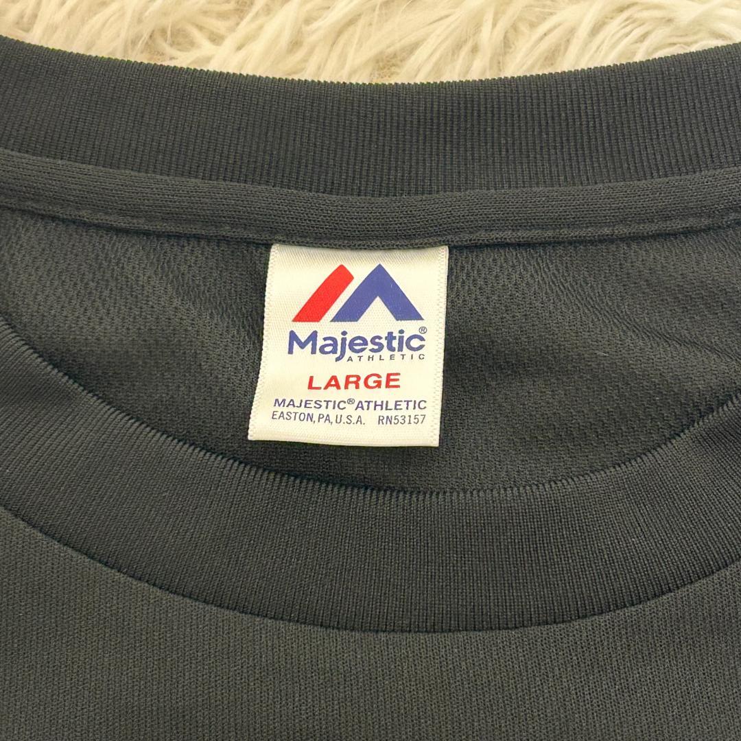 人気　マジェスティック　ソフトバンクホークス　tシャツ　トレーニング　L