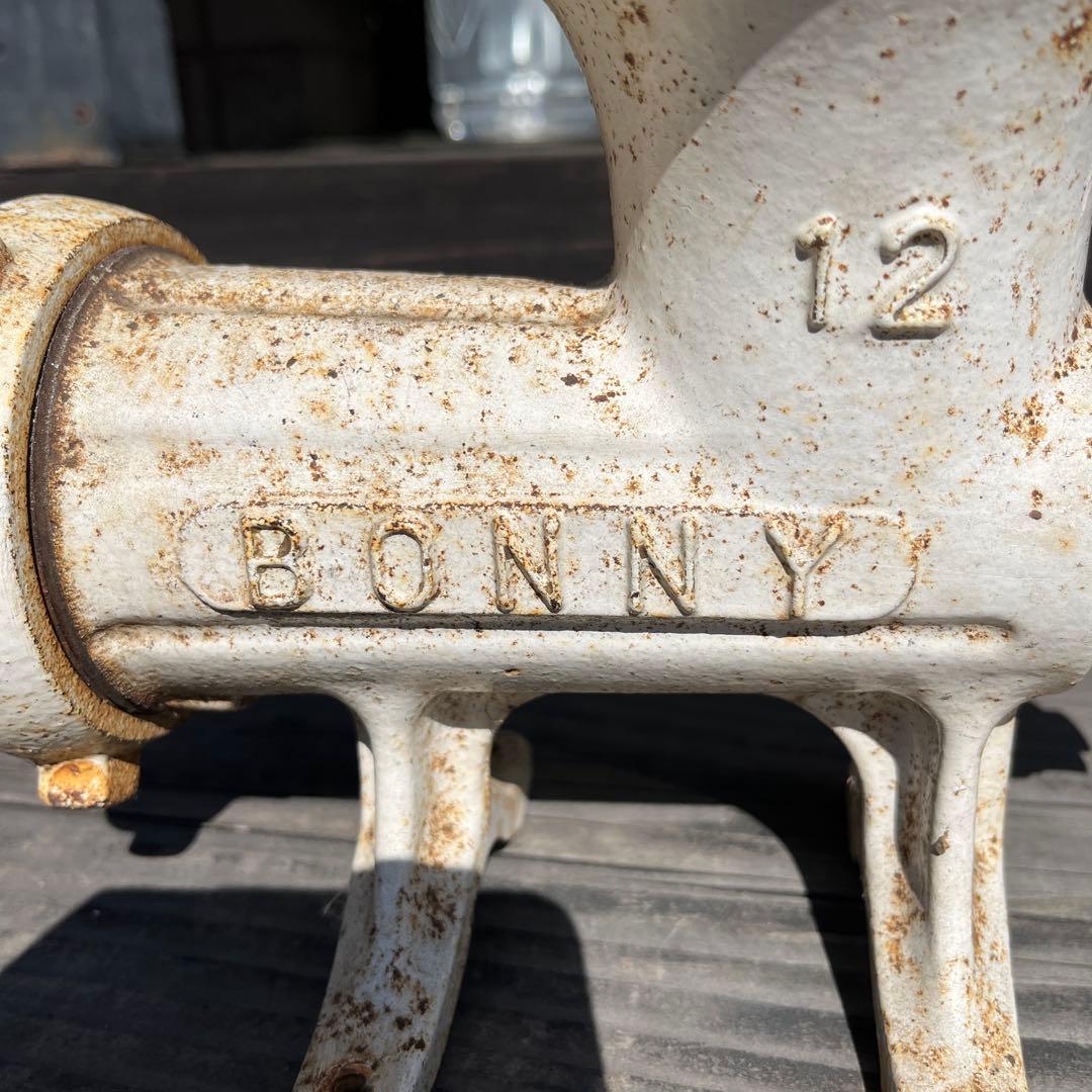 BONNY フードチョッパー 12 ミンチ機械、ひき肉、味噌こぎ、豆ミキサー
