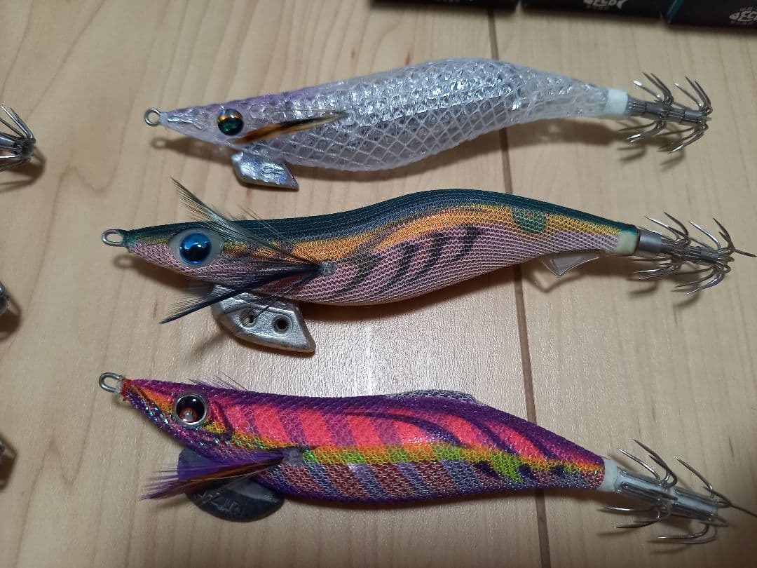 エギ・餌木 3.5号　crow3.5　エメラルダスシャイン　エギ王kなど