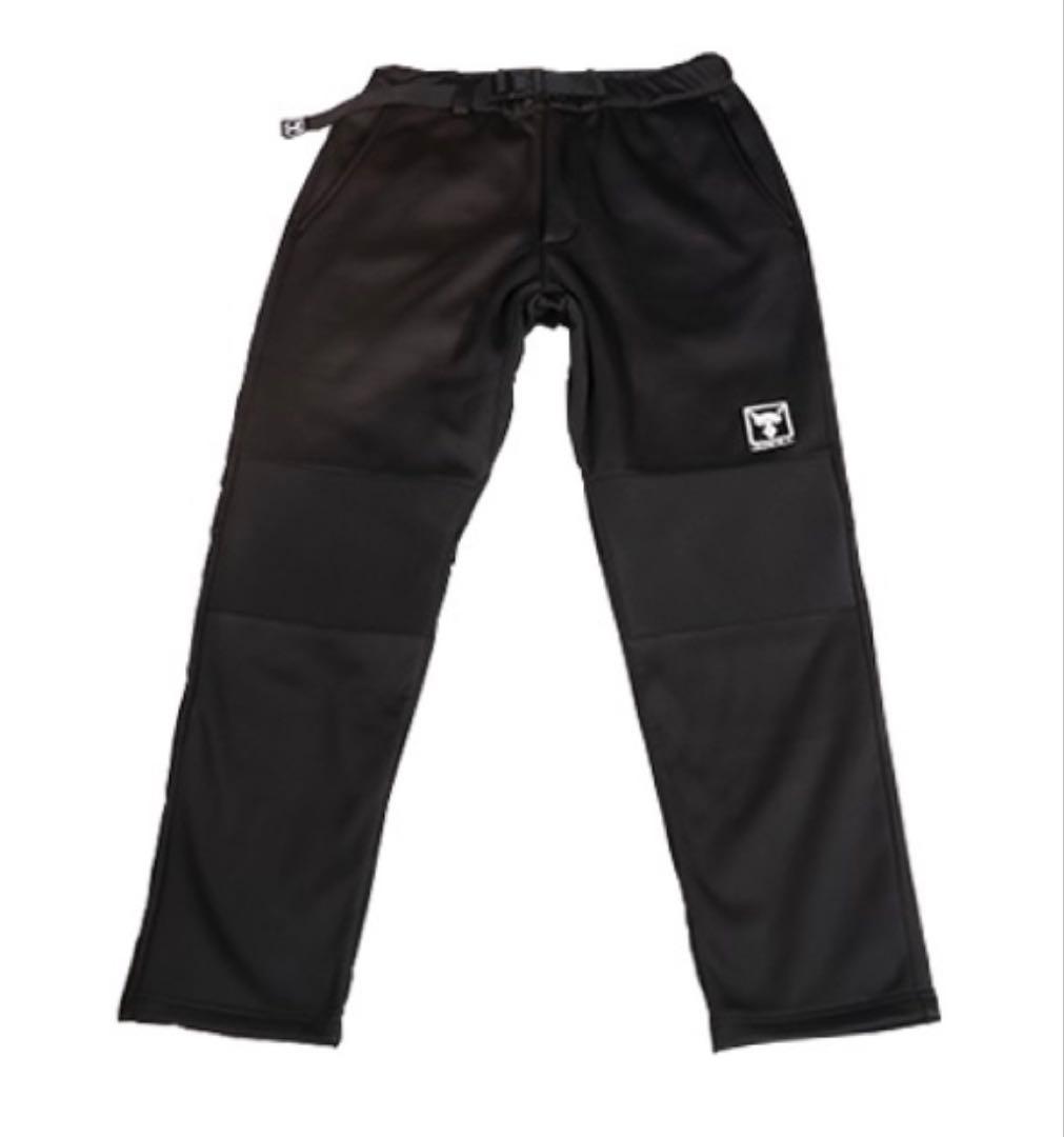 【美品】ジャッカル　ソフトシェルパンツ　ブラック L