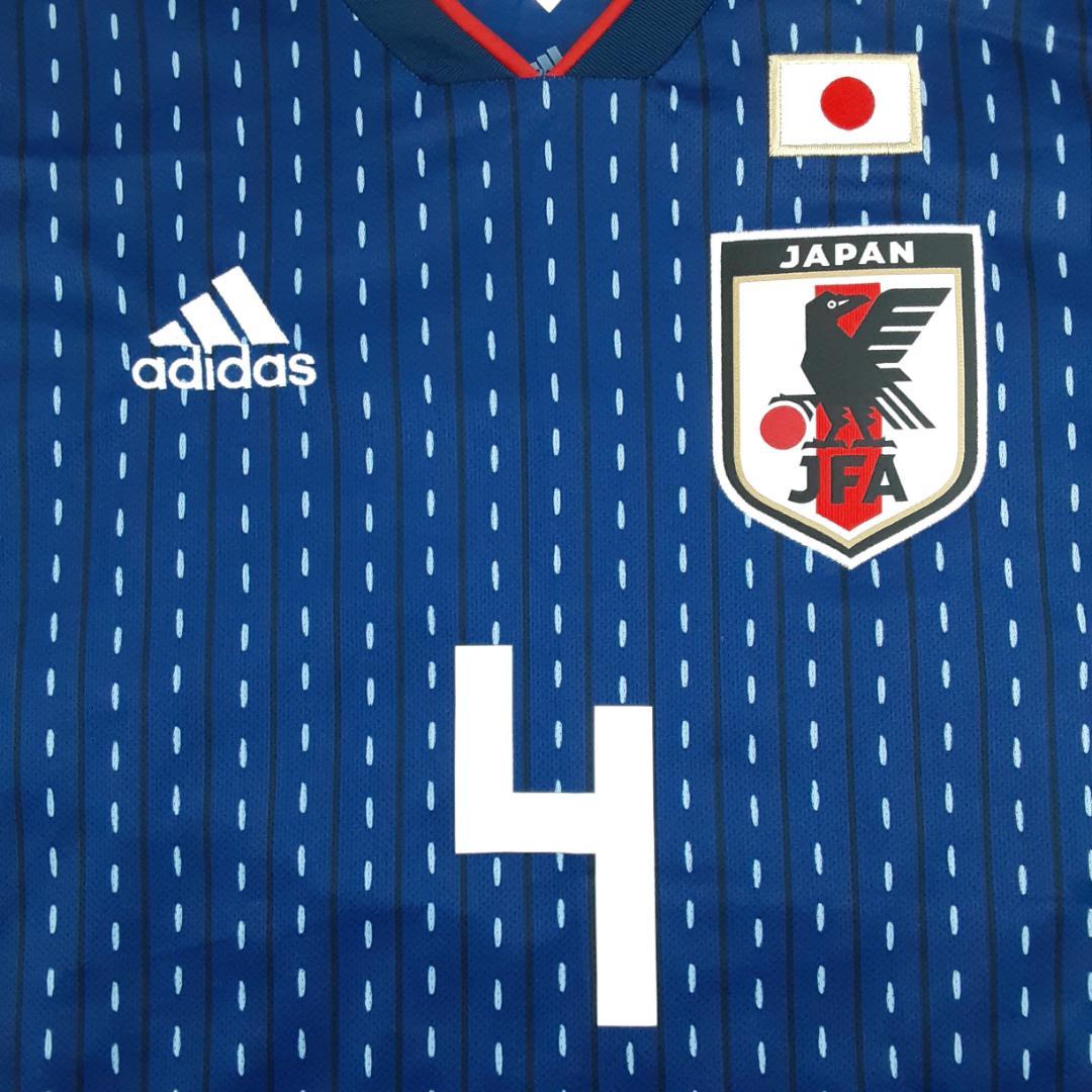 美品◎adidas アディダス サッカー ユニフォーム ブルー 青 本田圭佑
