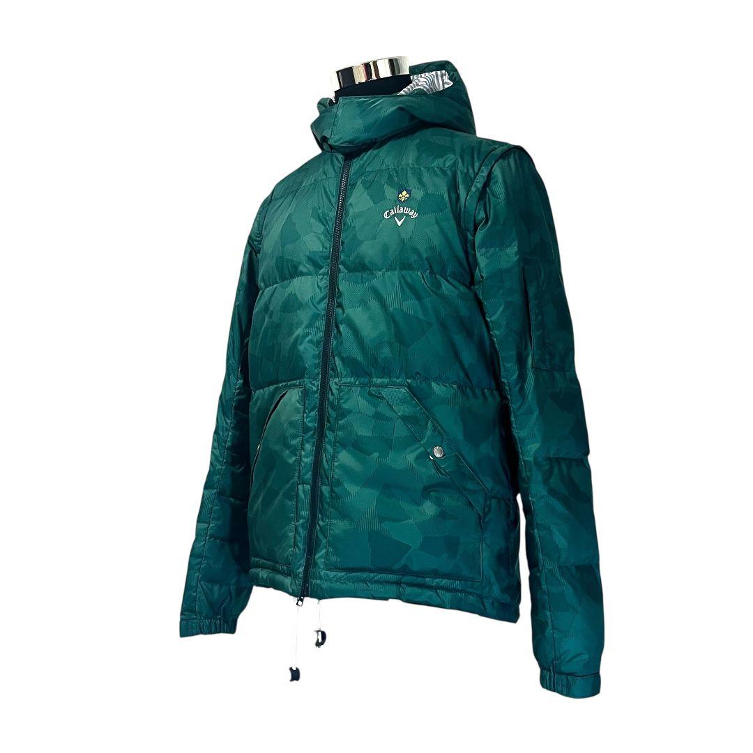 【美品】【ダウン60%】【LL】Callaway ダウンジャケット メンズ