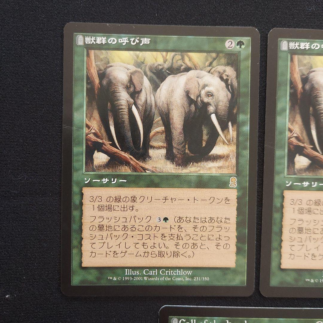 MTG　獣群の呼び声　Call of the Herd　オデッセイ日本語版英語版