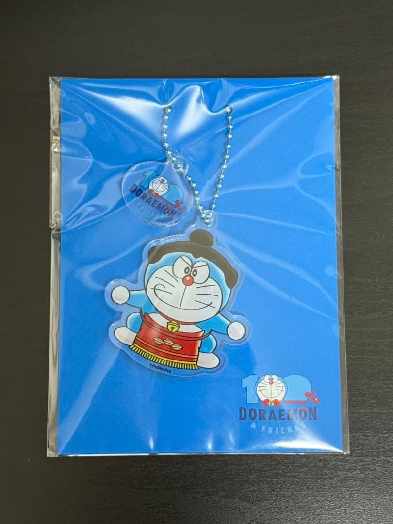 100%ドラえもん＆FRIENDS アクリル2連キーホルダー 4個セット