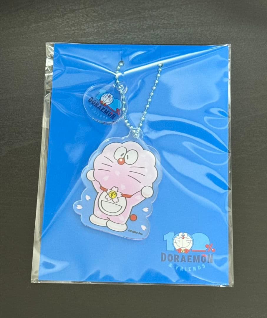 100%ドラえもん＆FRIENDS アクリル2連キーホルダー 4個セット