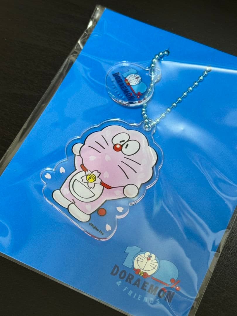 100%ドラえもん＆FRIENDS アクリル2連キーホルダー 4個セット
