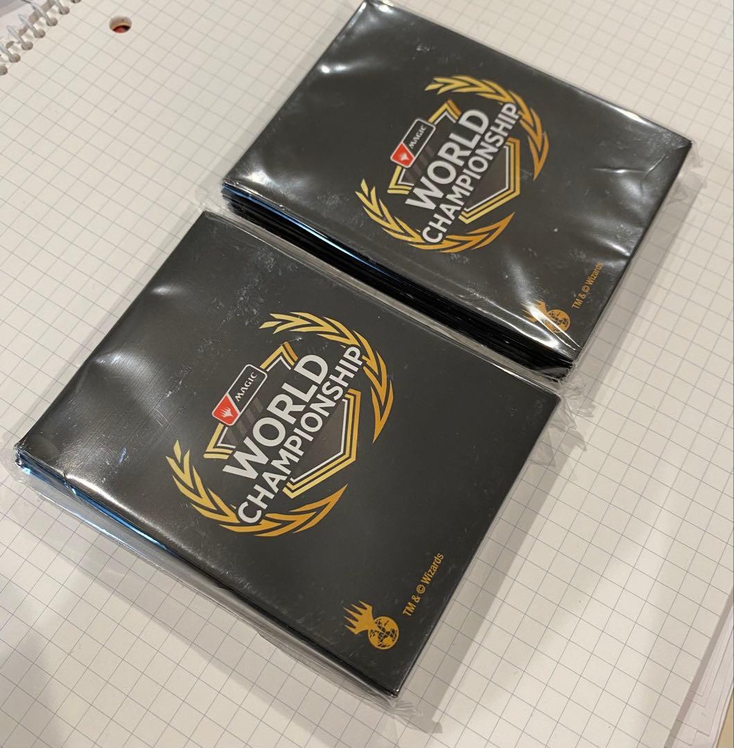 mtg 世界選手権　スリーブ　2個セット