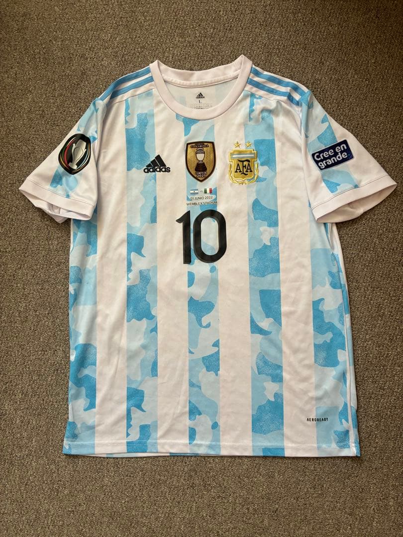 アルゼンチン代表 メッシ 10番 ユニフォーム　フィナリッシマ