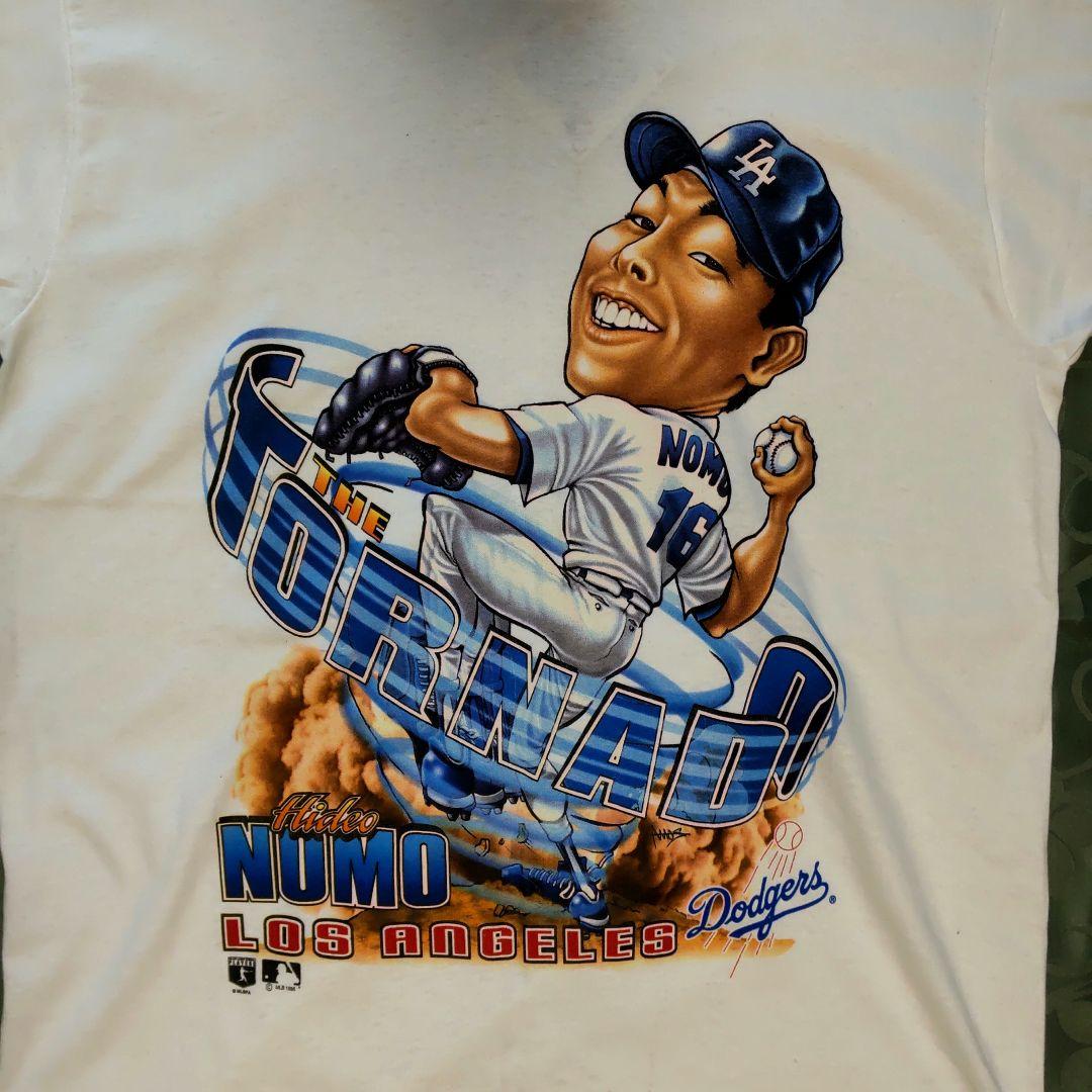 ⚾Nomo Tornado Tシャツと記念ボール＜連続奪三振記録と 新人賞＞
