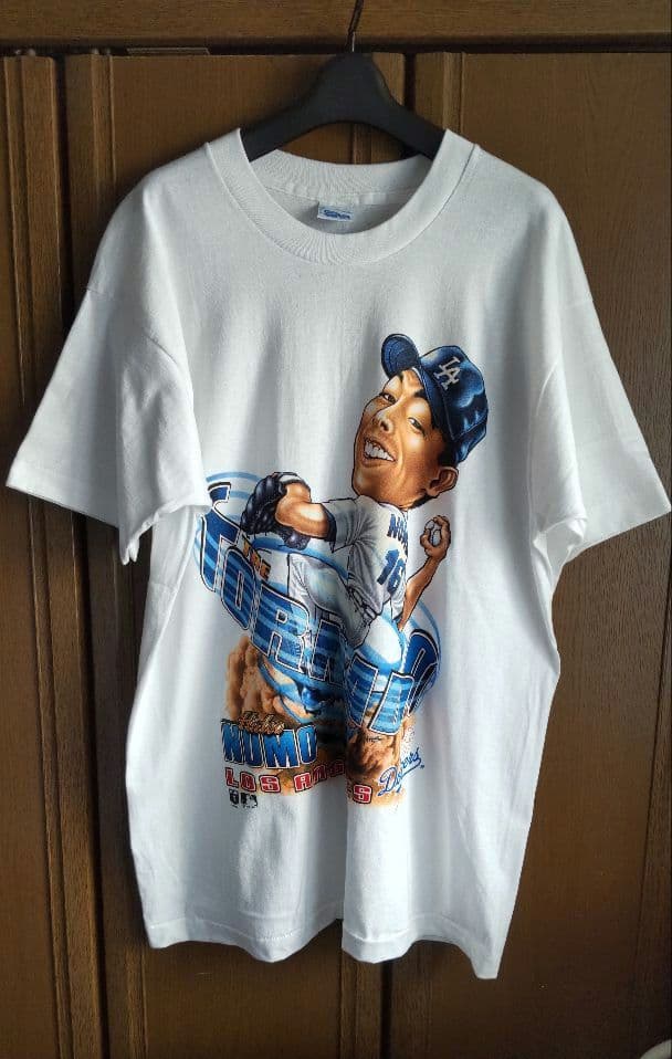 ⚾Nomo Tornado Tシャツと記念ボール＜連続奪三振記録と 新人賞＞