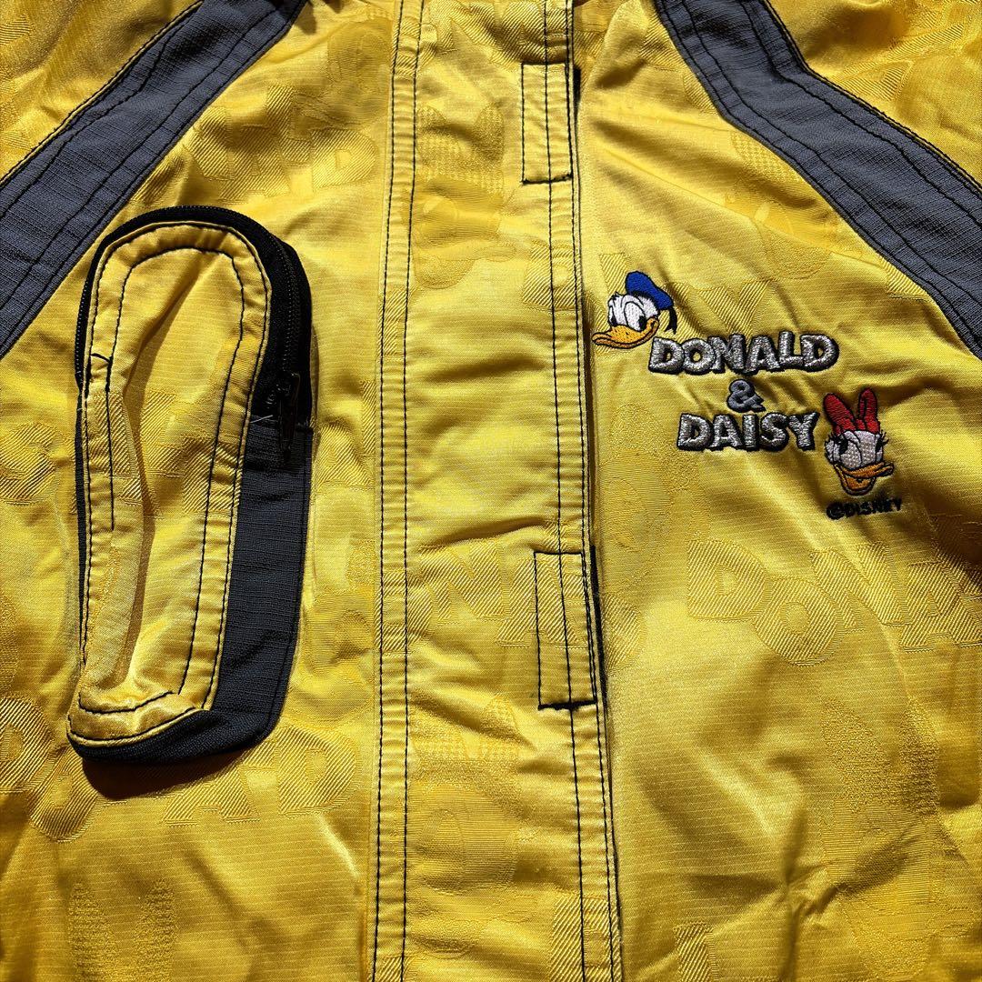 FABLICE×Disney スキーウェア スノボ イエロー ドナルド レトロ