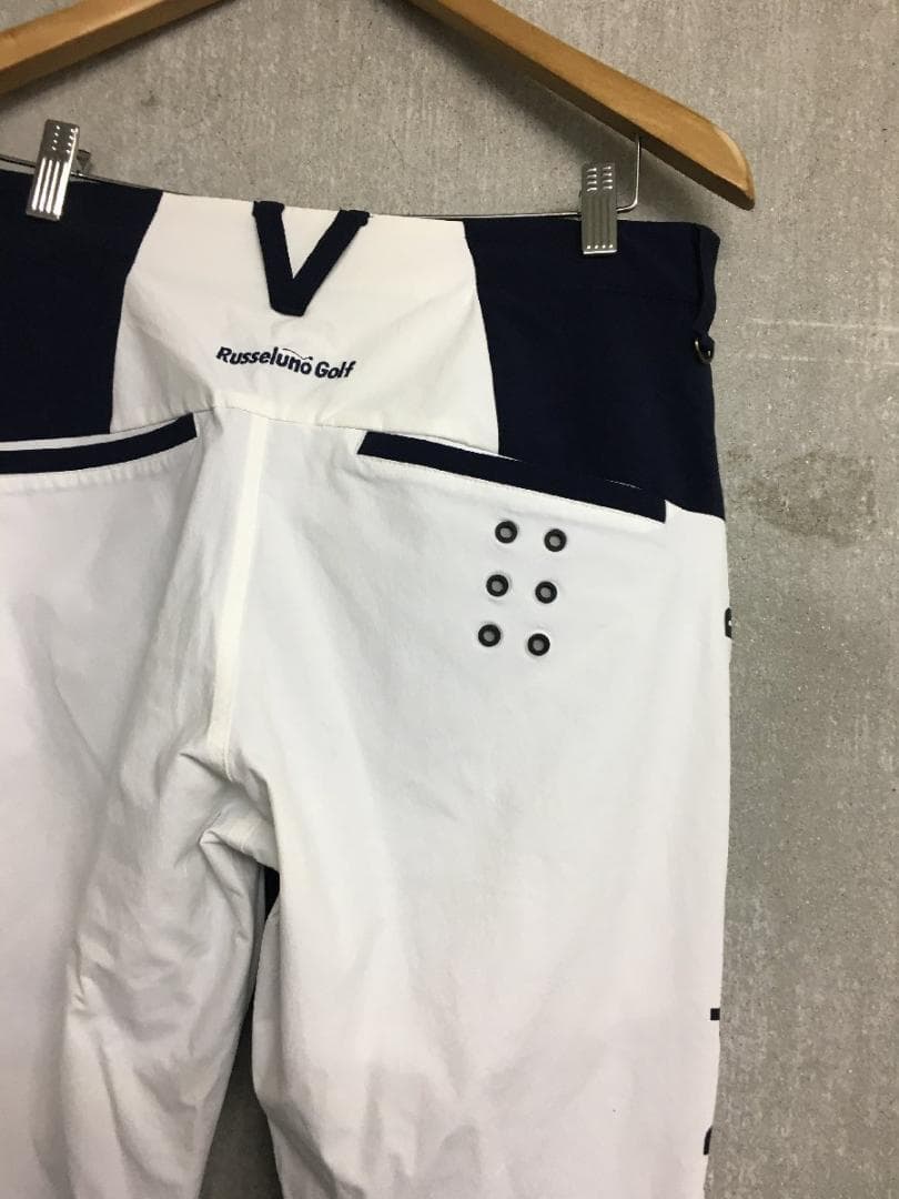ラッセルノ 新品 ナイロン ストレッチ 切替 パンツ RG-2110705