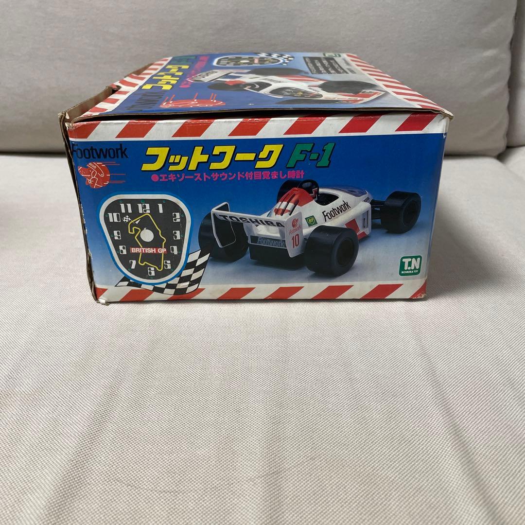 【入手困難】TOSHIBA Footwork F 1目覚まし　からくり　動作◎