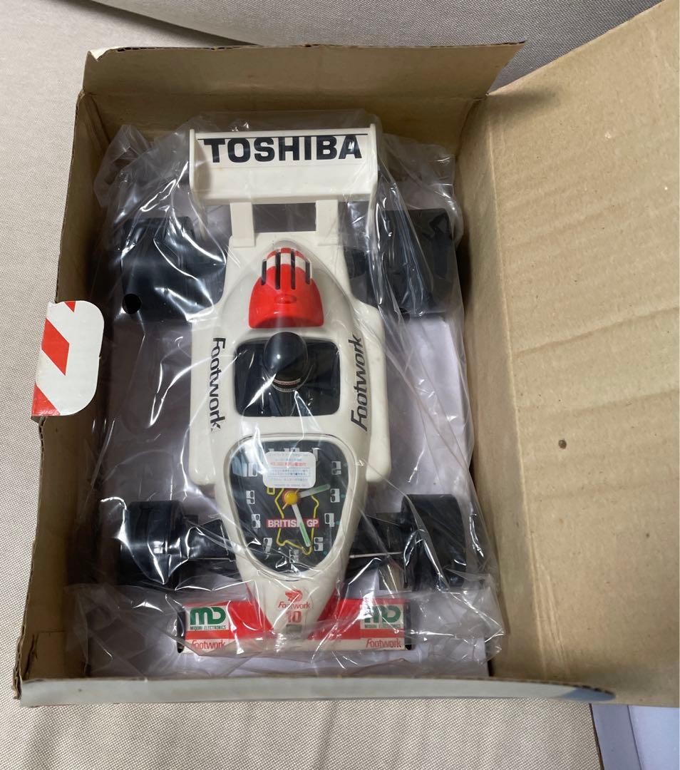 【入手困難】TOSHIBA Footwork F 1目覚まし　からくり　動作◎