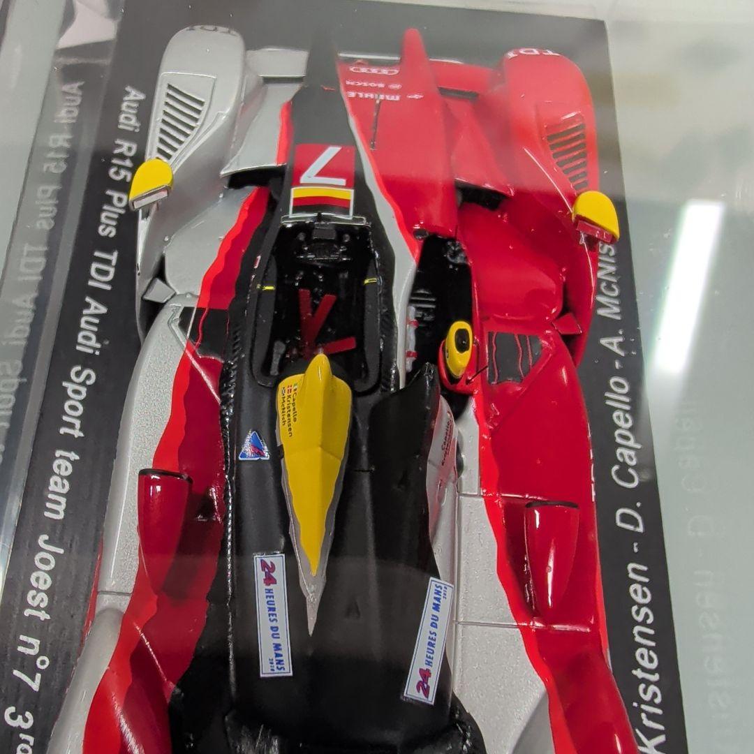 1/43スパーク Audi R15 Plus Joest 3th LM 2010