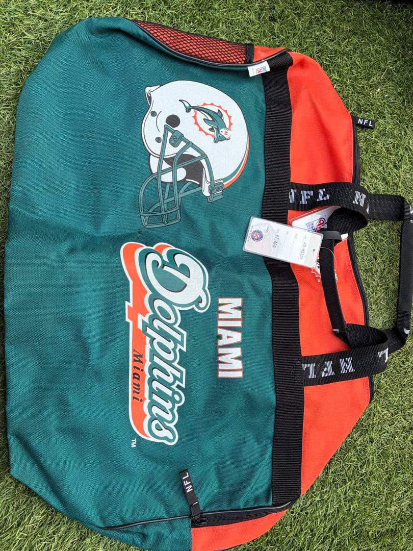 NFL マイアミ・ドルフィンズ ダッフルバッグ新品未使用 7枚