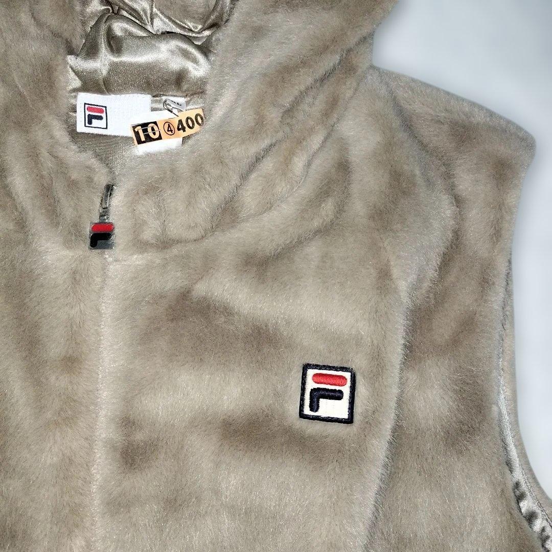 FILA フード付きベスト