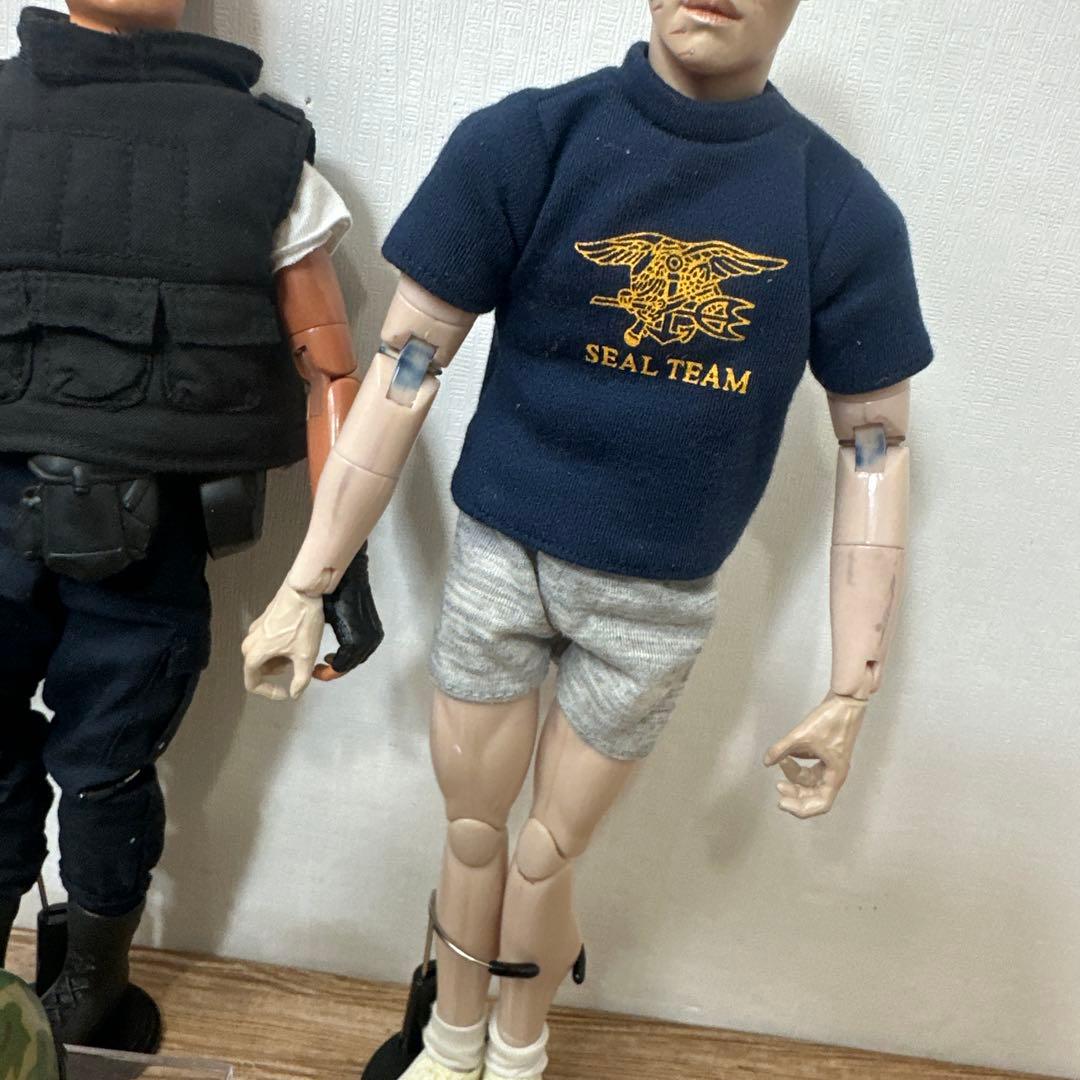 ミリタリー G.I.JOE HOT TOYフィギュアジャンクまとめ売りセット