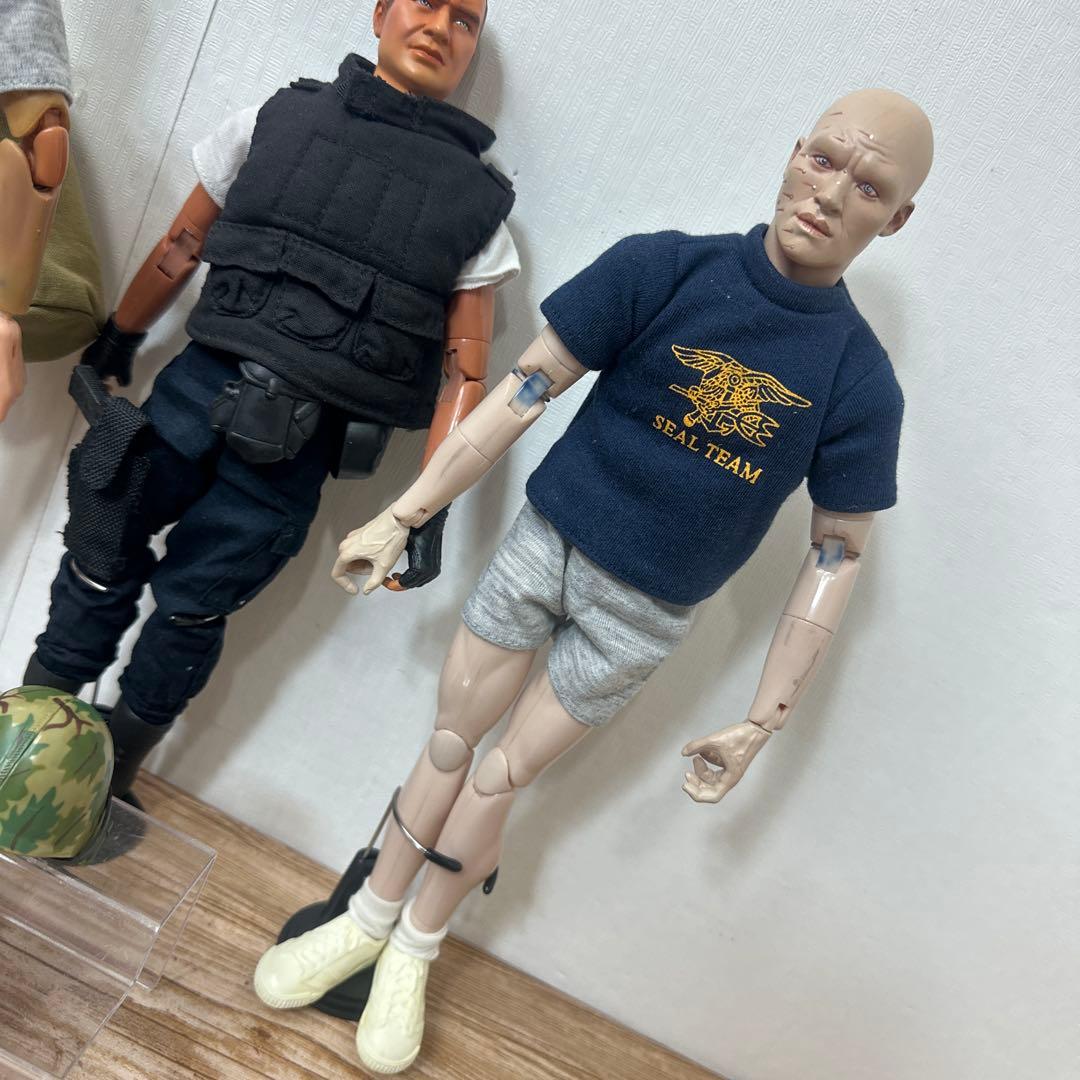 ミリタリー G.I.JOE HOT TOYフィギュアジャンクまとめ売りセット